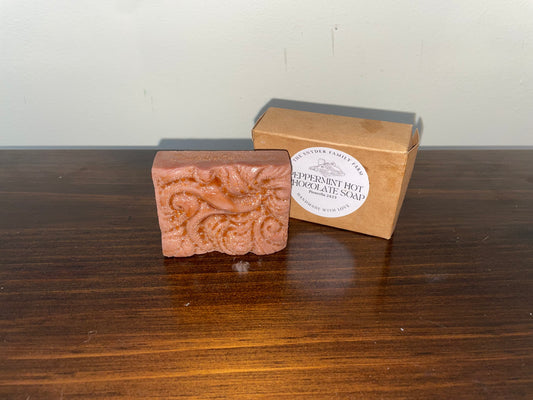 Peppermint Hot Chocolate Soap